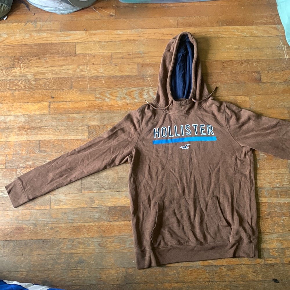 Brown hollister sweater